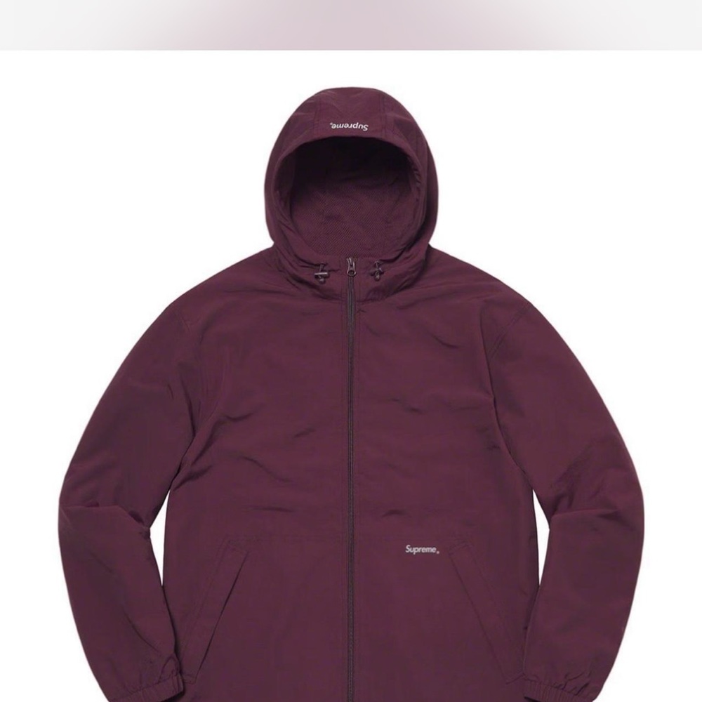 Supreme Men's Burgundy Windbreaker
